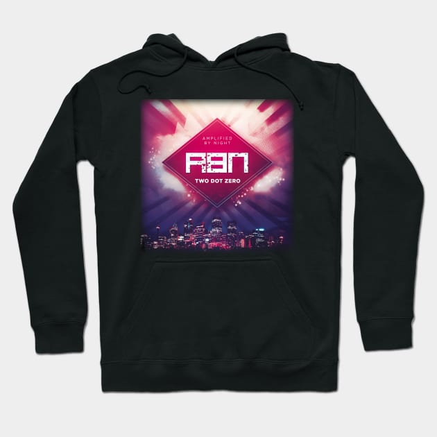 AMPLIFIED BY NIGHT (TWO DOT ZERO) Hoodie by RickTurner